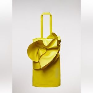 Zara voluminous mini dress limited edition